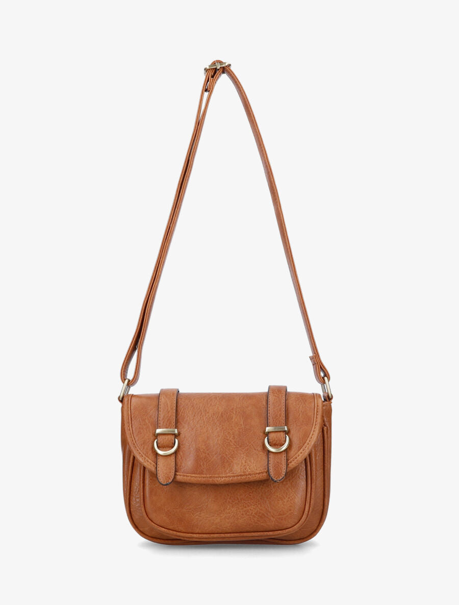 Sac besace Janet - Camel - 4