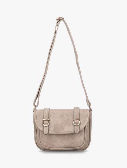 Sac besace Janet - Taupe - 4