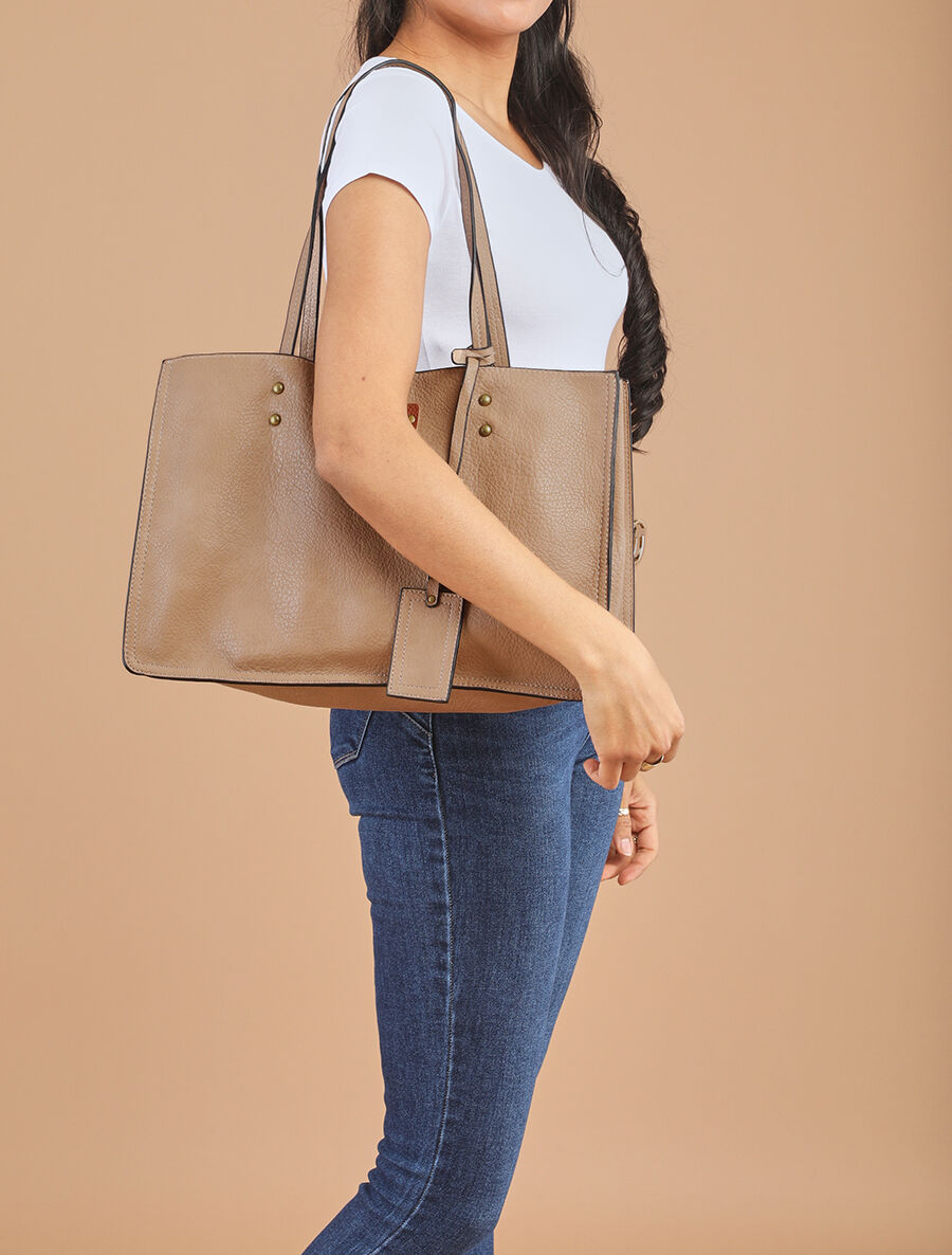 Sac à main Asiya - Beige - 5