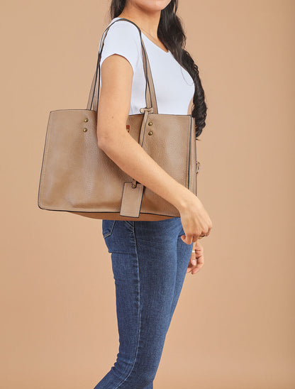 Sac à main Asiya - Beige - 5