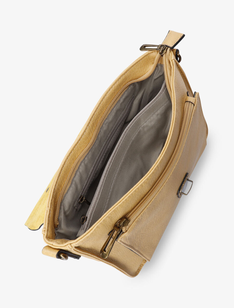 Sac besace Nevenka - Jaune - 4
