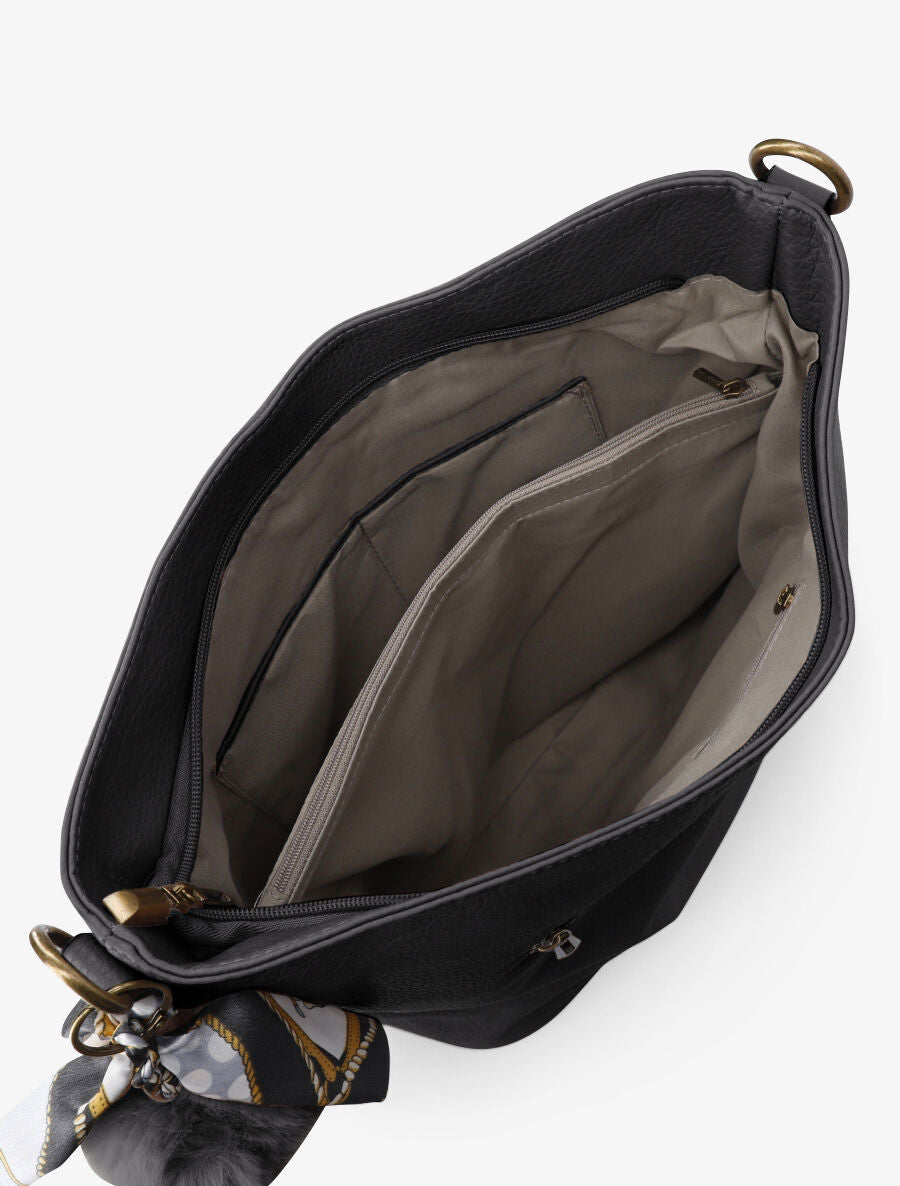 Sac à main Luna - Noir - 4