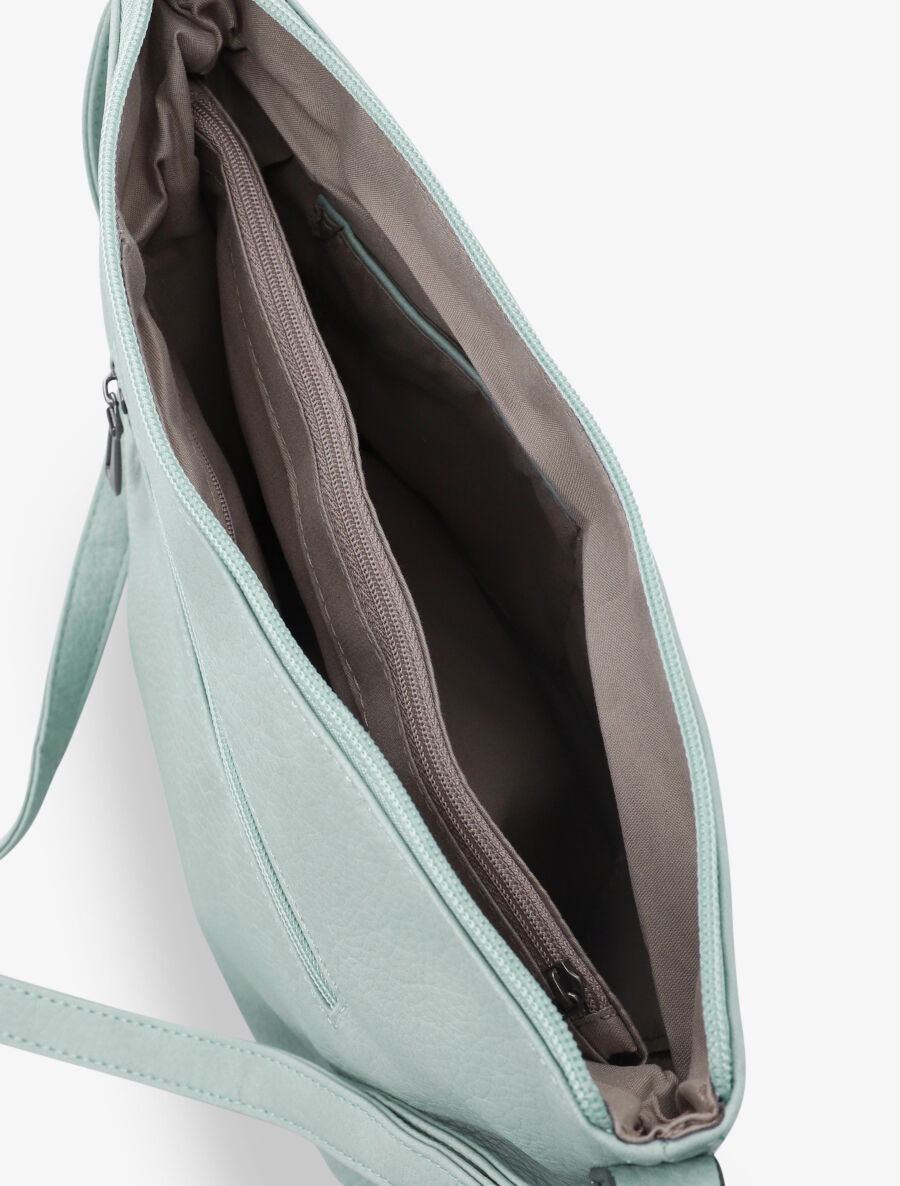 Sac besace Irena - Vert d&