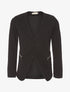 Veste ouverte asymétrique - noir - 1