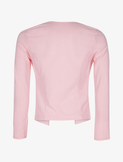 Veste poches à double zips - rose - 2