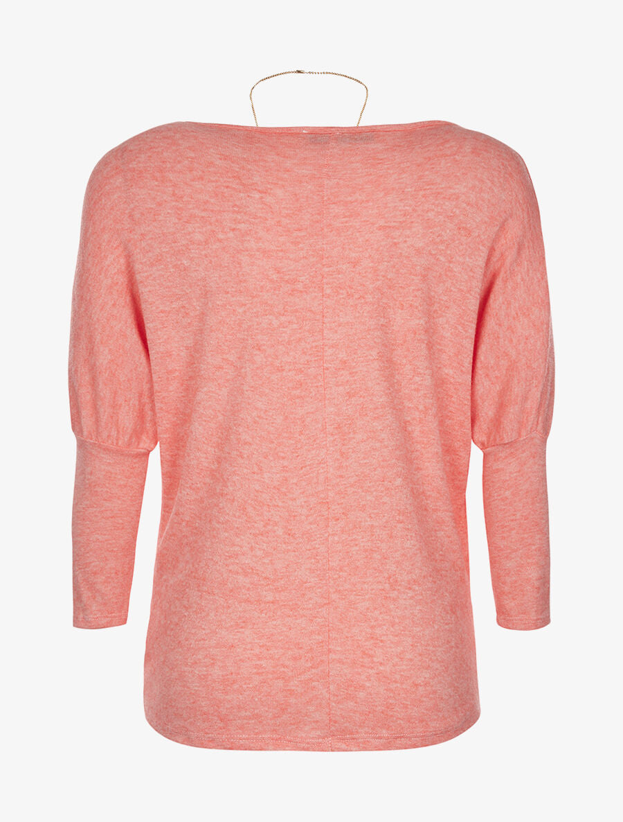 Pull doux chauve-souris - orange - 2