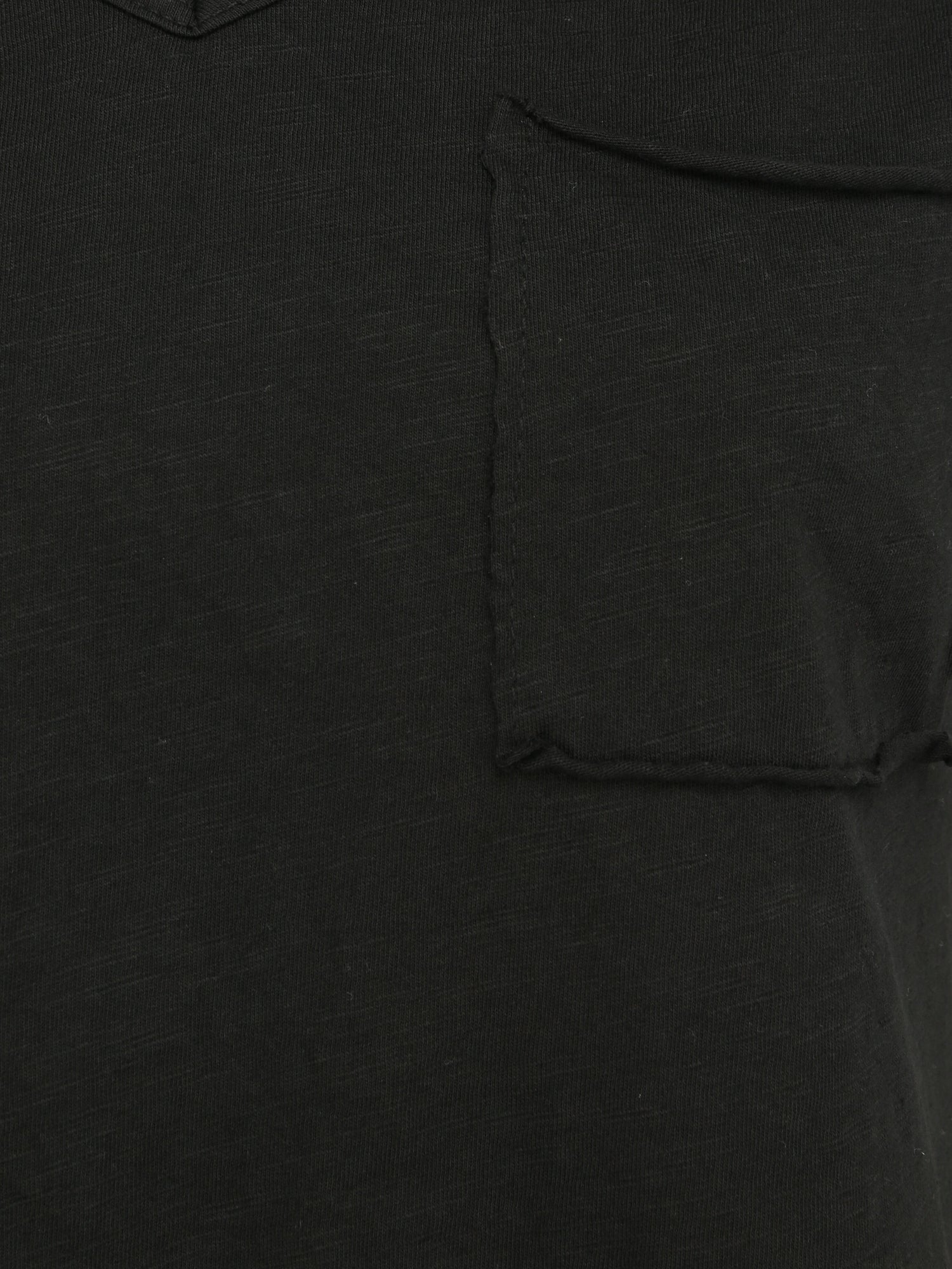 T-shirt droit uni manches courtes - Noir - 3