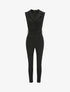 Combinaison carotte uni sans manches - Noir - 1