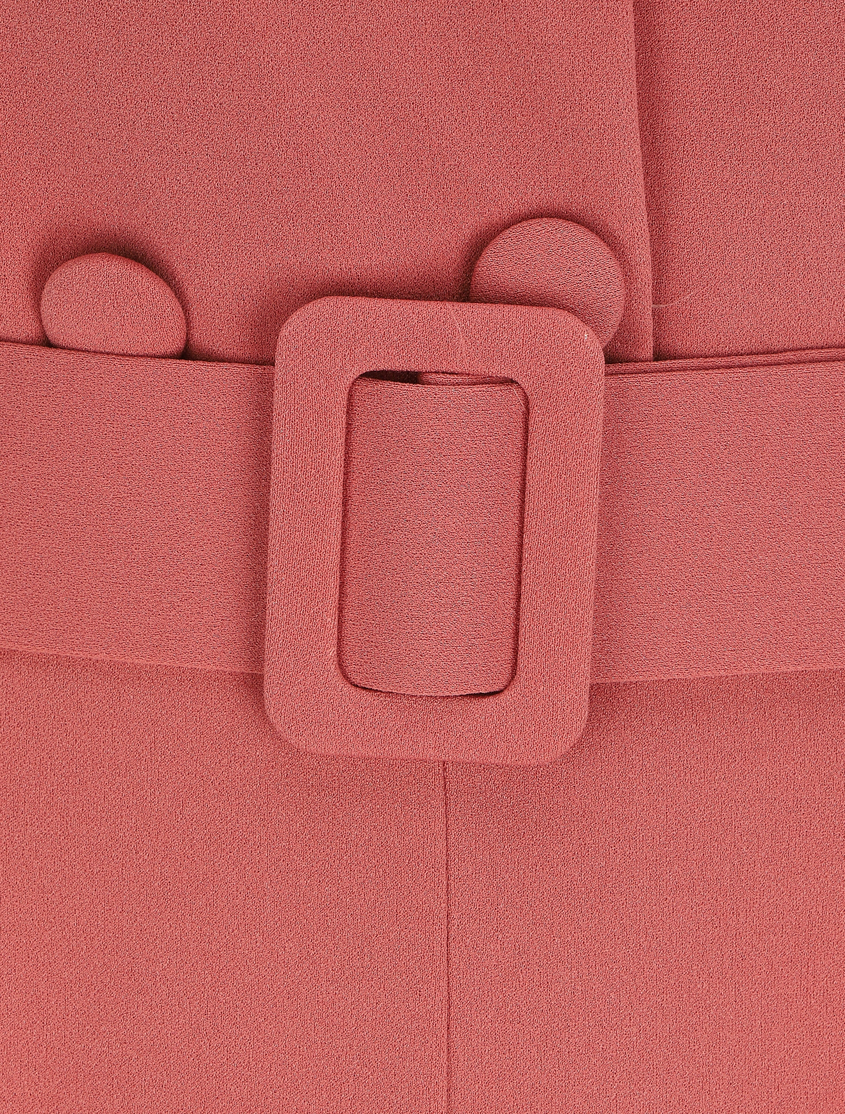 Combinaison carotte uni sans manches - Rose - 3