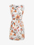 Robe plissée imprimé fleurs d&
