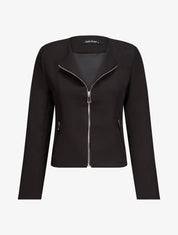 Blazer léger style perfecto - Noir - 1