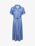 Robe chemise longue - Bleu jean - 1