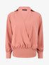 Blouse oversize asymétrique - Rose saumon - 5