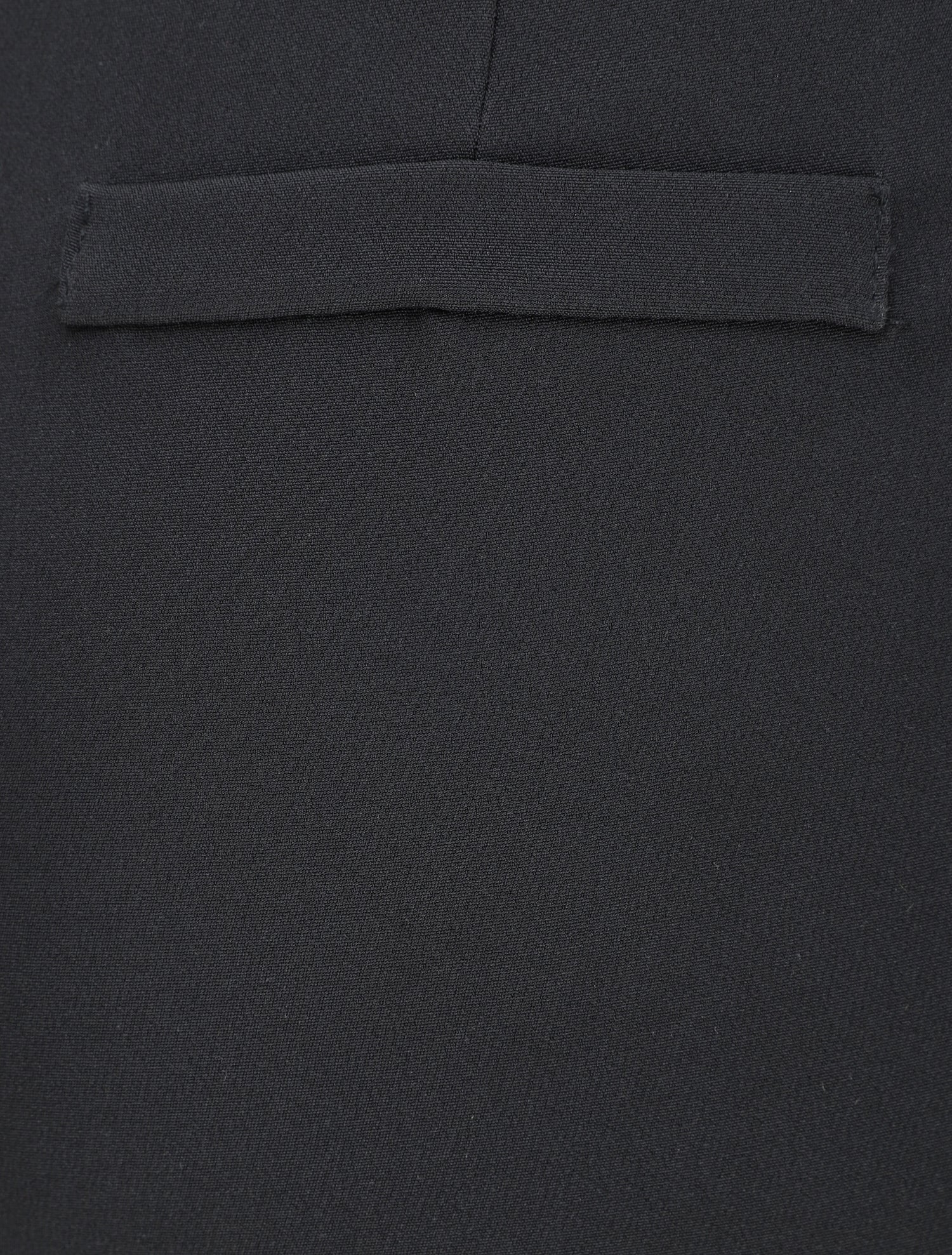 Pantalon fendu coupe droite - Noir - 3