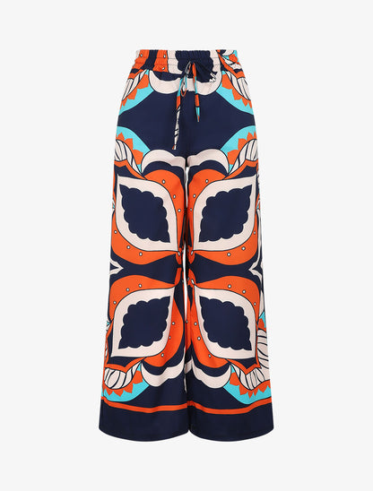 Pantalon ample imprimé 70&
