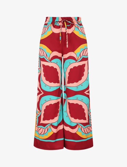 Pantalon ample imprimé 70&