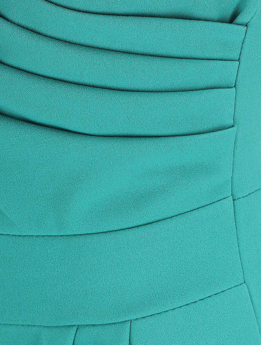 Combishort cache-coeur uni - Turquoise - 3
