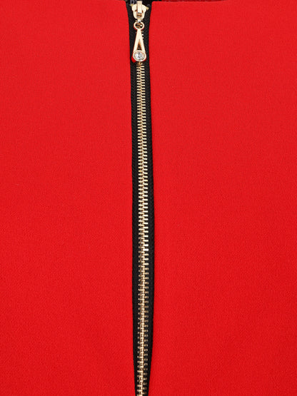 Combinaison à zip - Rouge - 3