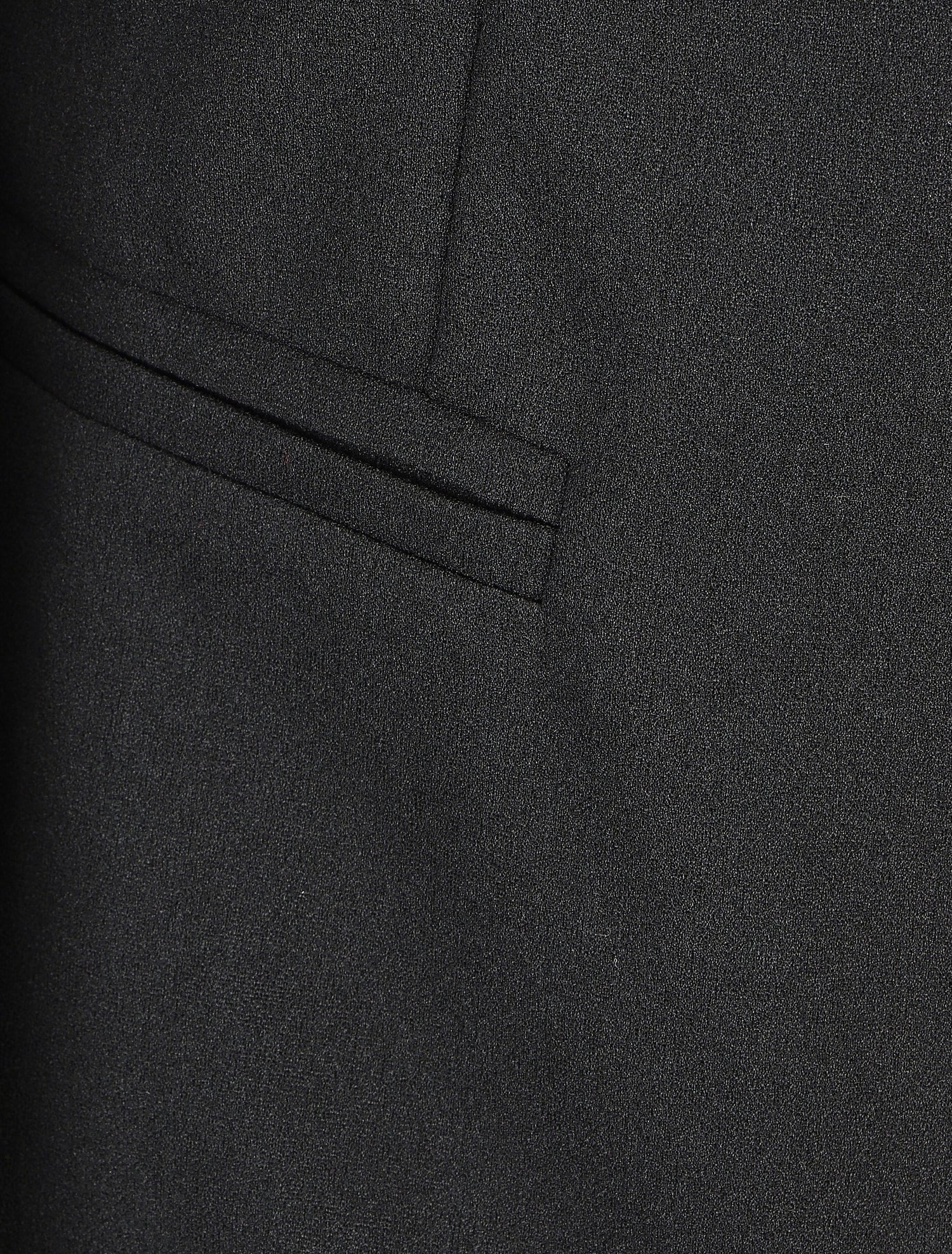 Blazer uni à revers imprimé graphique - Noir/camel - 3