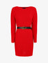 Robe pull courte - Rouge - 1