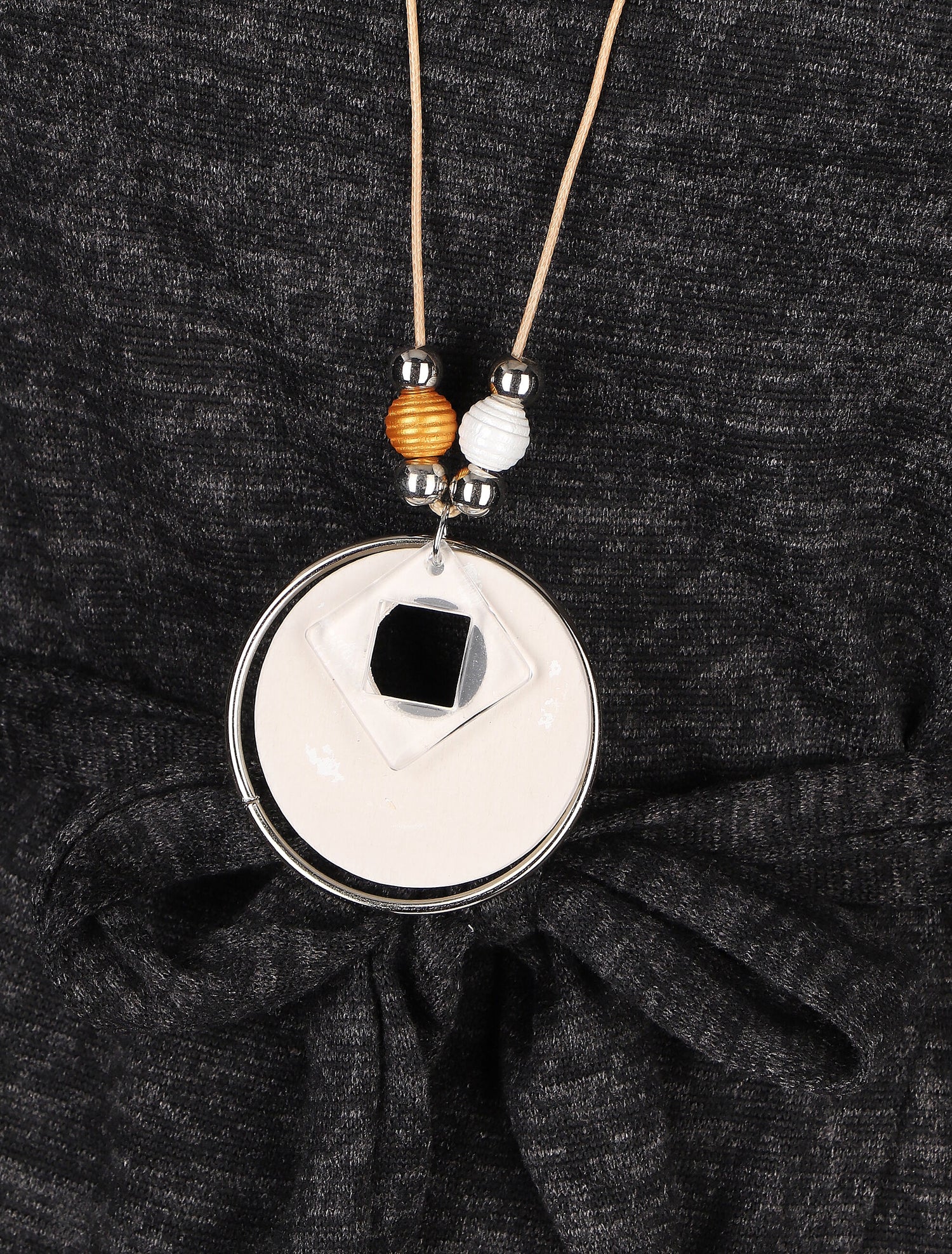 Robe pull style portefeuille - Noir - 3