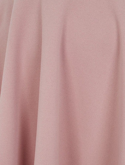Jupe patineuse à taille haute - Rose poudré - 3