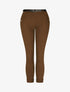Pantalon droit à poches fantaisies - Marron - 1