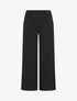 Pantalon ample à taille élastiquée - Noir - 3