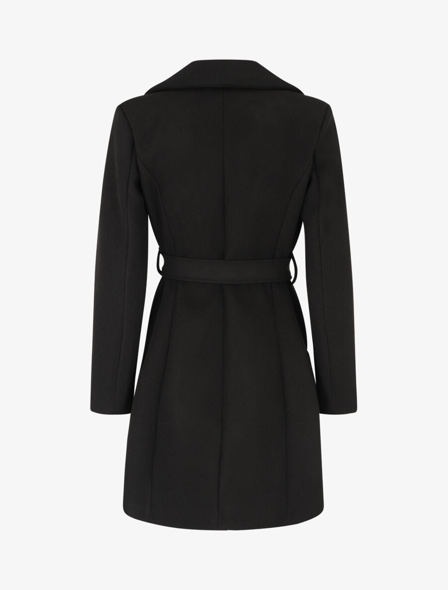 Manteau long classique - Noir - 2