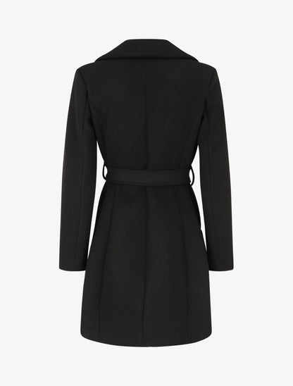 Manteau long classique - Noir - 2