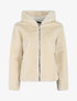 Manteau à capuche en fourrure synthétique - Beige clair - 5