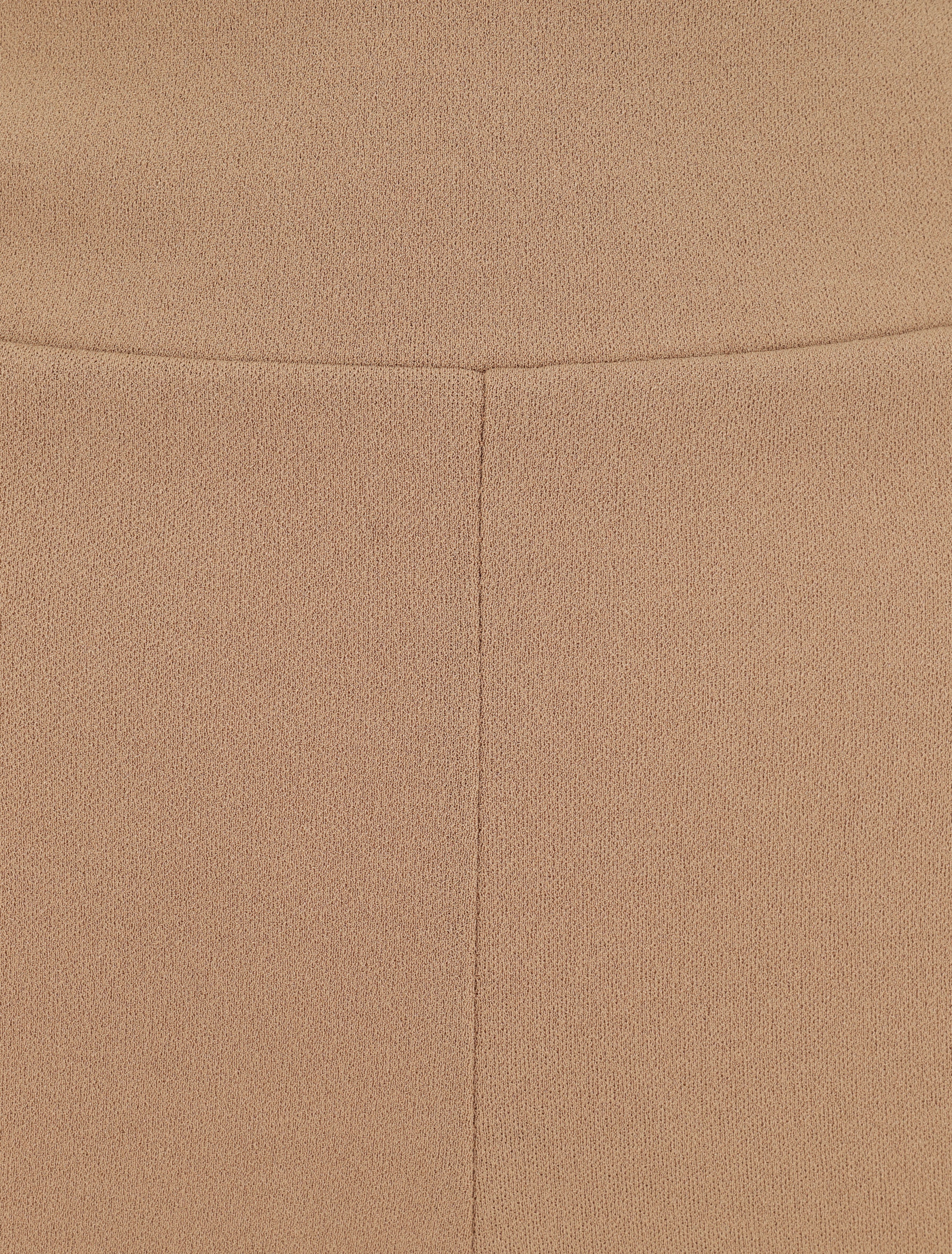 Short à pont taille empire - Camel - 3