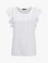 Top sans manches uni dos en crochet - Blanc - 1