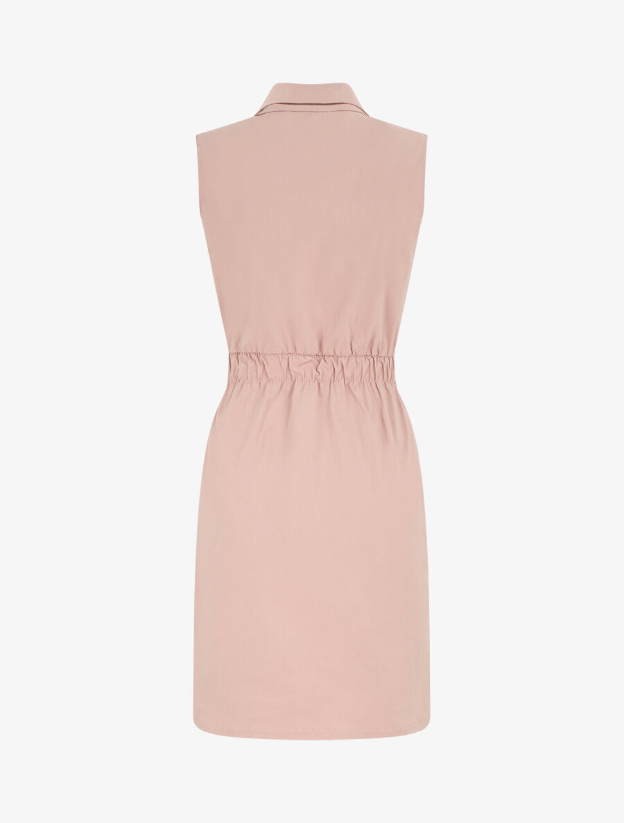 Robe droite effet jean - Rose - 2