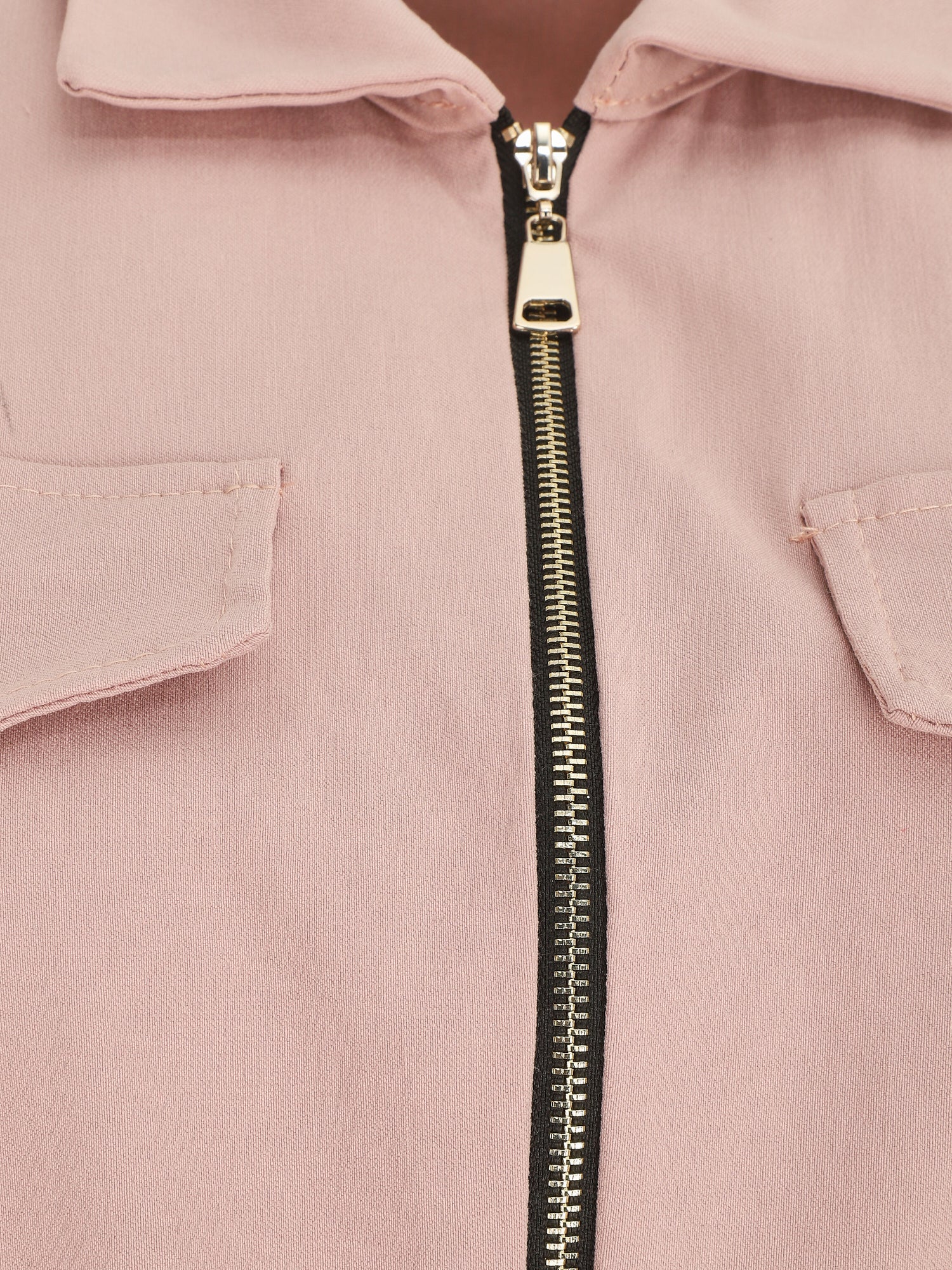 Robe droite effet jean - Rose - 3