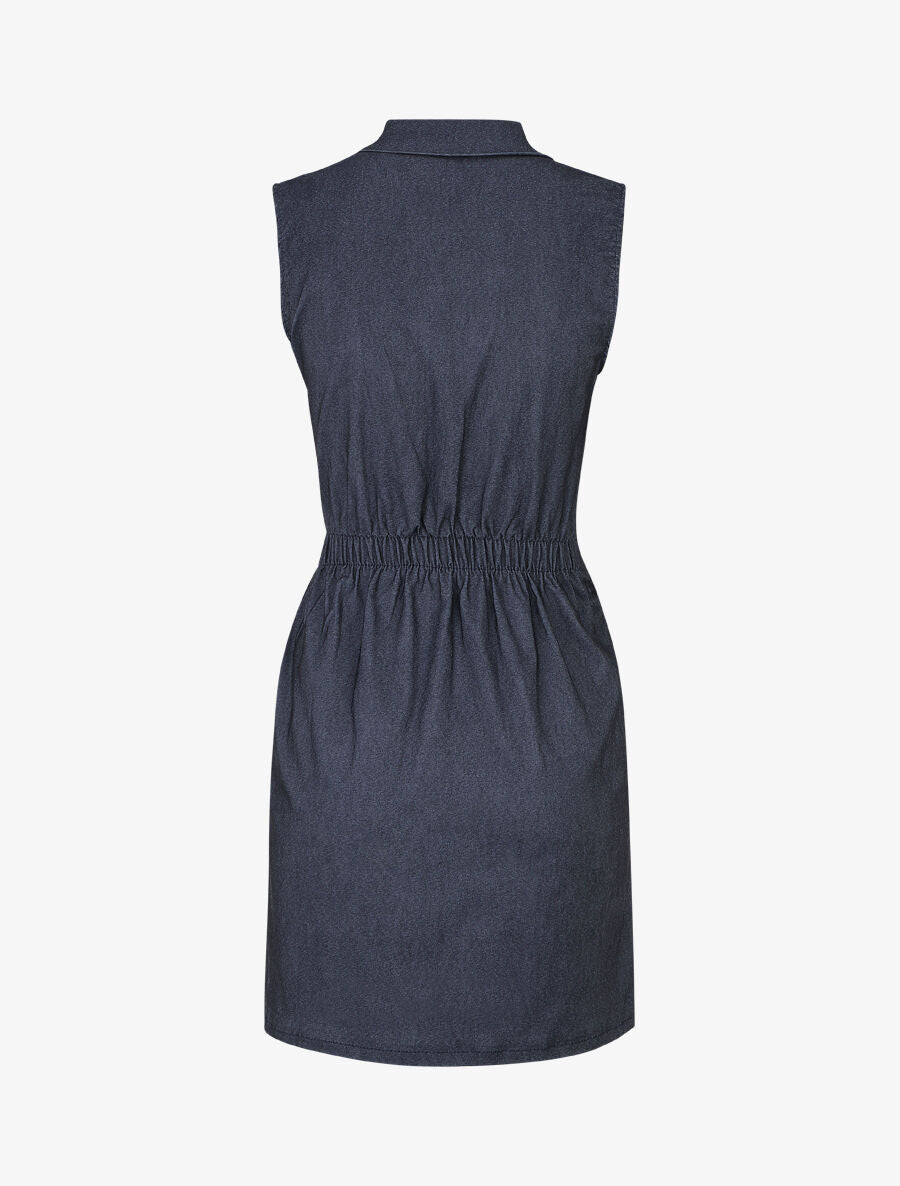 Robe droite effet jean - Bleu - 2