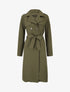 Trench long ceinturé - Kaki - 5