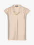 Top uni sans manches à chaîne - Beige - 5