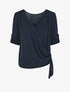 Pull loose style cache-coeur - Marine - 1