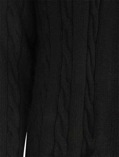 Gilet long à capuche - Noir - 3
