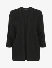 Gilet mi-long oversize - Noir - 4
