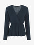 Pull uni col cache-coeur - Marine - 4