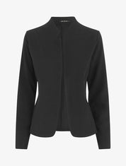 Veste classique coupe droite - Noir - 4