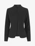 Veste classique coupe droite - Noir - 4