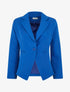 Veste mi-longue à poches décoratives - Bleu roi - 4