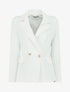 Blazer classique boutonné - Blanc - 1