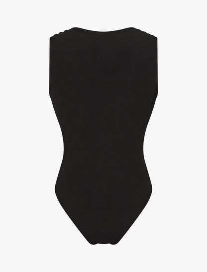 Body cache-coeur sans manches - Noir - 2
