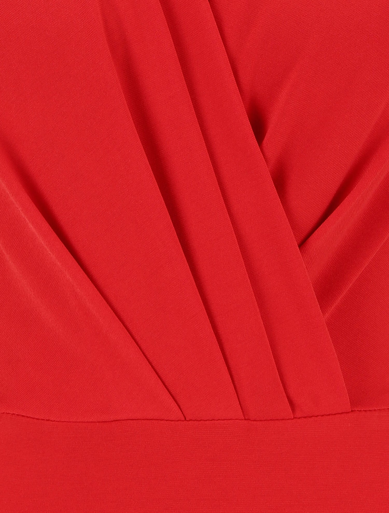 Body cache-coeur sans manches - Rouge - 3