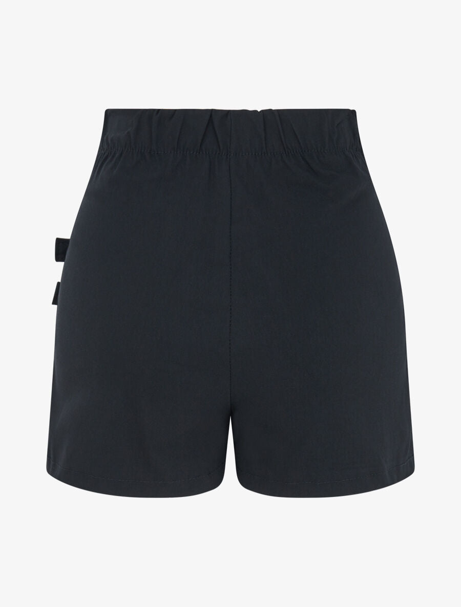 Short court style jupe à lanières - Noir - 3