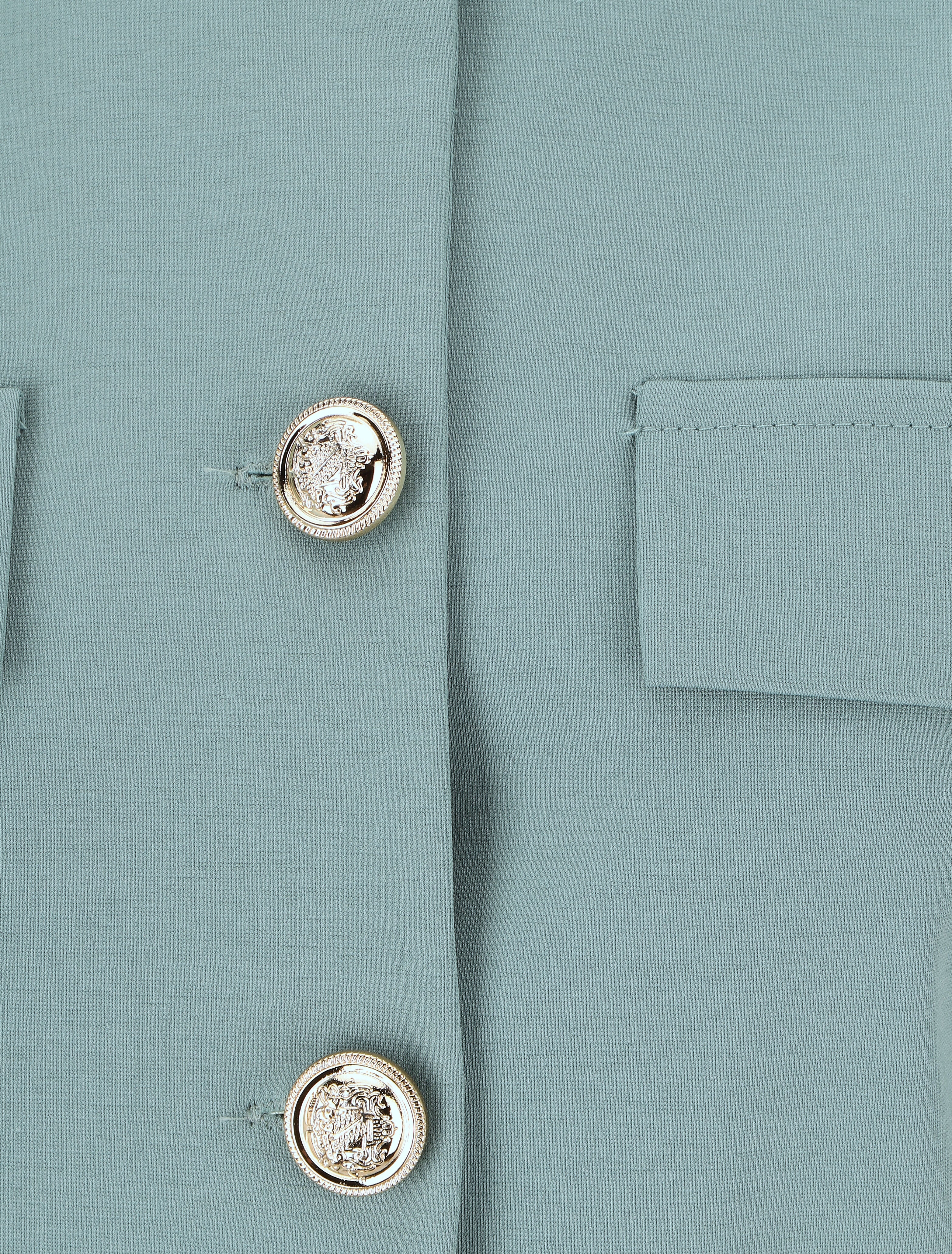 Veste courte boutonnée - Vert d&